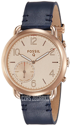 Fossil Tailor Różowe złoto/Skóra Ø40 mm FTW1128