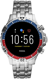 Fossil Ekran LCD/Stal Ø46 mm FTW4040