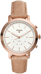 Fossil Biały/Skóra Ø36 mm FTW5007