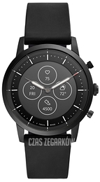 Fossil Collider Czarny/Guma Ø42 mm FTW7010