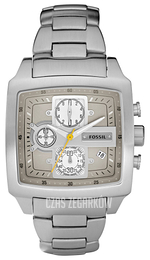 Fossil Chronograph Srebrny/Stal JR1308
