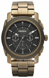 Fossil Czarny/Pozlacana Ø45 mm JR1398