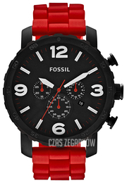 Fossil Nate Czarny/Guma Ø50 mm JR1422