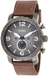 Fossil Casual Szary/Skóra Ø50 mm JR1424