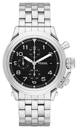 Fossil Czarny/Stal Ø40 mm LE1027