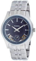 Fossil Mechanical Niebieski/Stal Ø45 mm ME1066