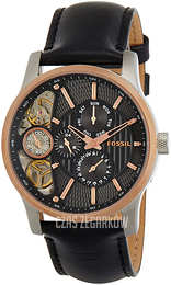 Fossil Cutaway Czarny/Skóra Ø42 mm ME1099