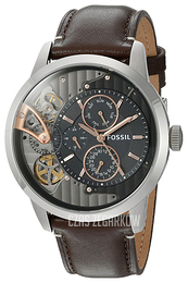 Fossil Townsman Czarny/Skóra Ø44 mm ME1163