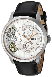 Fossil Townsman Biały/Skóra Ø44 mm ME1164