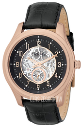 Fossil Mechanical Czarny/Skóra Ø46 mm ME3006