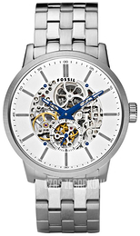 Fossil Mechanical Srebrny/Stal Ø39 mm ME3019