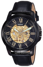 Fossil Czarny/Skóra Ø45 mm ME3094