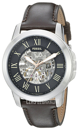 Fossil Grant Czarny/Skóra Ø45 mm ME3100