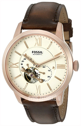 Fossil Mechanical Beżowy/Skóra Ø44 mm ME3105
