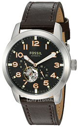 Fossil Czarny/Skóra Ø44 mm ME3118