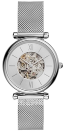 Fossil Carlie Srebrny/Stal Ø35 mm ME3176