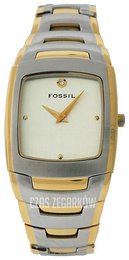 Fossil Diamond Srebrny/Stal w odcieniu złota PR5232