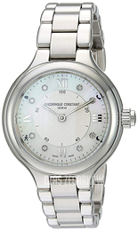 Frederique Constant Horological Smartwatch Srebrny/Stal Ø34 mm FC-281WHD3ER6B