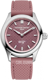Frederique Constant Vitality Różowy/Guma Ø36 mm FC-286BRGS3B6