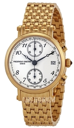 Frederique Constant Classics Biały/Stal w odcieniu złota Ø34 mm FC-291A2R5B