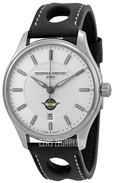 Frederique Constant Vintage Rally Srebrny/Skóra Ø40 mm FC-303HS5B6
