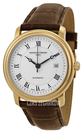 Frederique Constant Classics Srebrny/Skóra Ø40 mm FC-303MC4P5