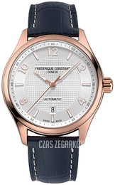 Frederique Constant Runabout Biały/Skóra Ø42 mm FC-303RMS5B4