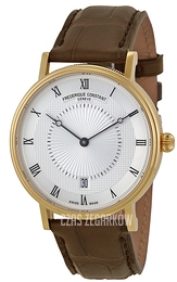 Frederique Constant Classics Srebrny/Skóra Ø39 mm FC-306MC4S35