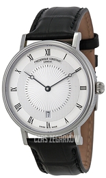 Frederique Constant Classics Srebrny/Skóra Ø39 mm FC-306MC4S36