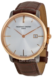 Frederique Constant Classics Srebrny/Skóra Ø40 mm FC-306V4STZ9