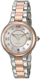 Frederique Constant Classics Srebrny/Stal w kolorze różowego złota Ø33 mm FC-306WHD3ER2B