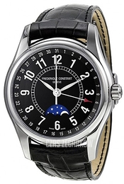 Frederique Constant Classics Czarny/Skóra Ø43 mm FC-330B6B6