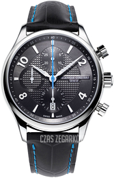 Frederique Constant Runabout Czarny/Skóra Ø42 mm FC-392RMG5B6