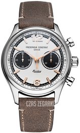 Frederique Constant Vintage Rally Biały/Skóra Ø42 mm FC-397HWB5B6