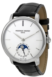 Frederique Constant Maxime Manufacture Automatic Srebrny/Skóra Ø42 mm FC-705S4S6