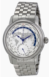 Frederique Constant Manufacture Srebrny/Stal Ø42 mm FC-718WM4H6B