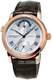 Frederique Constant Manufacture Srebrny/Skóra Ø42 mm FC-750MC4H4