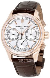 Frederique Constant Manufacture Srebrny/Skóra Ø42 mm FC-760V4H4