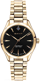 Gant Sharon Czarny/Stal w odcieniu złota Ø38 mm G129008