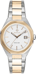 Gant Quincy Biały/Stal w odcieniu złota Ø35 mm G164003