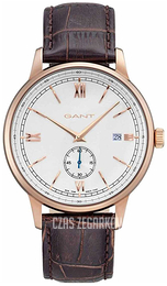 Gant Freeport Biały/Skóra Ø42 mm GT023002