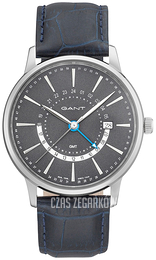 Gant Chester Szary/Skóra Ø42 mm GT026001