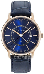 Gant Niebieski/Skóra Ø42 mm GT026007