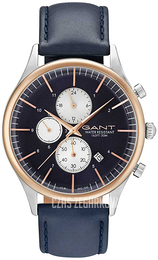 Gant Niebieski/Skóra Ø44 mm GT030004