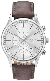Gant Tremonth Srebrny/Skóra Ø44 mm GT030005