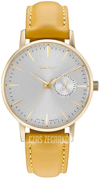 Gant Srebrny/Skóra Ø38 mm GT042002