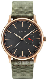 Gant Stanford Szary/Skóra Ø42 mm GT048004
