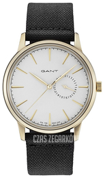 Gant Stanford Biały/Skóra Ø42 mm GT048005