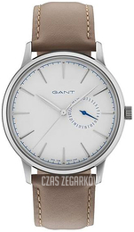 Gant Stanford Biały/Skóra Ø44 mm GT048007
