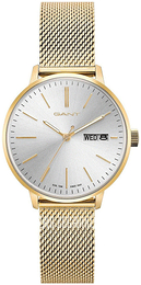 Gant Srebrny/Stal w odcieniu złota Ø36 mm GT075002